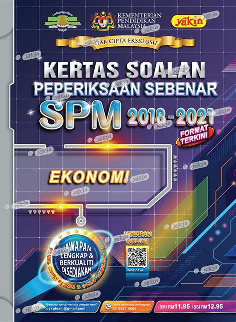 Soalan Spm Ekonomi 2018 Image